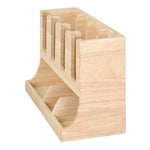 Olympia Cup and Condiment Station Hevea Wood 448x168x268mm - HX395