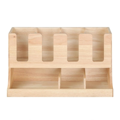 Olympia Cup and Condiment Station Hevea Wood 448x168x268mm - HX395