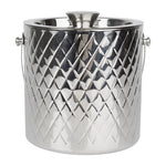 Olympia Geo Double Wall Ice Bucket Stainless Steel 1950ml - HY134