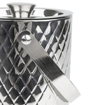 Olympia Geo Double Wall Ice Bucket Stainless Steel 1950ml - HY134
