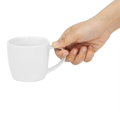 Olympia Whiteware Low Mugs 220ml (12 Pack) - HY540