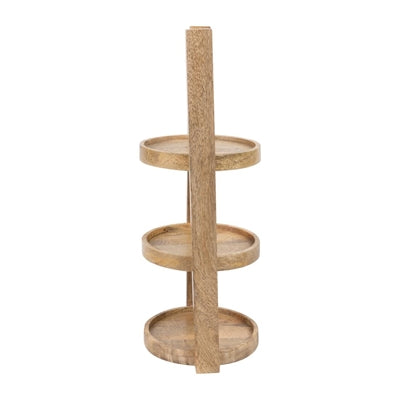 Olympia 3-Tier Stand Mango Wood for 150mm Plates - HY750