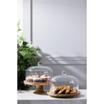 Olympia Cake Stand Mango Wood 330x120mm - HY757