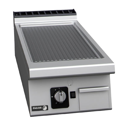 Fagor 900 Series Countertop Ribbed Plate Gas Griddle FT-G905 R - HY840