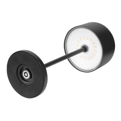 Olympia Siena Table Lamp Round Dome Black 200mm - HZ200