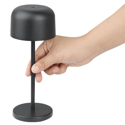 Olympia Siena Table Lamp Round Dome Black 200mm - HZ200