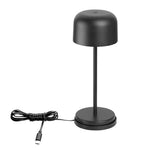 Olympia Siena Table Lamp Round Dome Black 200mm - HZ200