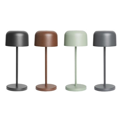 Olympia Siena Table Lamp Round Dome Chestnut 200mm - HZ201