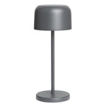 Olympia Siena Table Lamp Round Dome Grey 200mm - HZ203