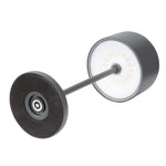 Olympia Siena Table Lamp Round Dome Grey 200mm - HZ203