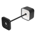 Olympia Lucca Table Lamp Squared Dome Black 200mm - HZ204