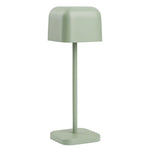 Olympia Lucca Table Lamp Squared Dome Sage 200mm - HZ206