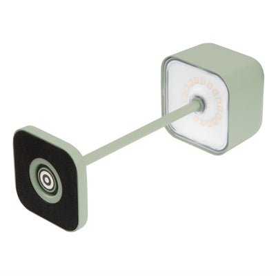 Olympia Lucca Table Lamp Squared Dome Sage 200mm - HZ206