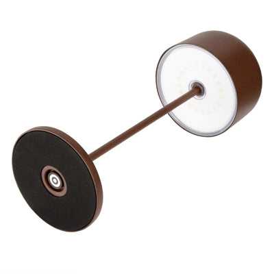Olympia Siena Table Lamp Round Dome Chestnut 300mm - HZ209