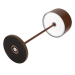 Olympia Siena Table Lamp Round Dome Chestnut 300mm - HZ209