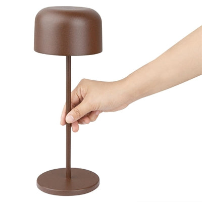 Olympia Siena Table Lamp Round Dome Chestnut 300mm - HZ209