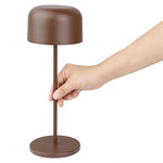 Olympia Siena Table Lamp Round Dome Chestnut 300mm - HZ209