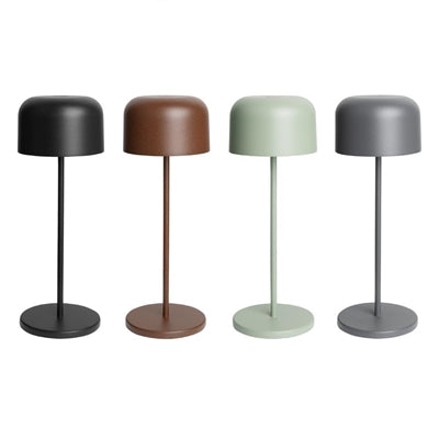 Olympia Siena Table Lamp Round Dome Chestnut 300mm - HZ209