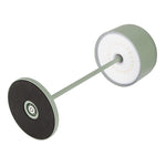 Olympia Siena Table Lamp Round Dome Sage 300mm - HZ210