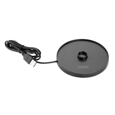 Olympia Siena Table Lamp Round Dome Sage 300mm - HZ210
