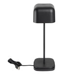 Olympia Lucca Table Lamp Squared Dome Black 300mm - HZ212