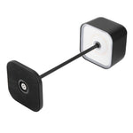 Olympia Lucca Table Lamp Squared Dome Black 300mm - HZ212