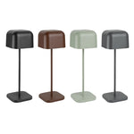 Olympia Lucca Table Lamp Squared Dome Black 300mm - HZ212