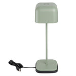 Olympia Lucca Table Lamp Squared Dome Sage 300mm - HZ214