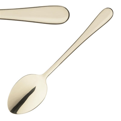 Olympia Buckingham Dessert Spoons Champagne Gold (12 Pack) - HZ233