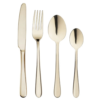 Olympia Buckingham Teaspoons Champagne Gold (12 Pack) - HZ234
