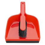 Jantex Dustpan And Brush Set Red - HZ840