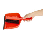 Jantex Dustpan And Brush Set Red - HZ840