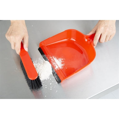 Jantex Dustpan And Brush Set Red - HZ840