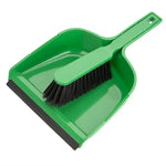 Jantex Dustpan And Brush Set Green - HZ841