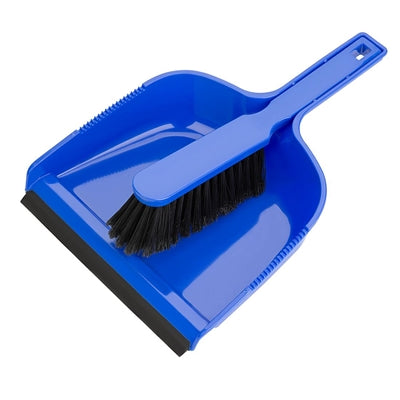 Jantex Dustpan And Brush Set Blue - HZ843