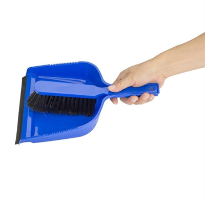 Jantex Dustpan And Brush Set Blue - HZ843