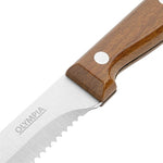 Olympia Rounded Steak Knives with Wood Effect Handles (12 Pack) - HZ972