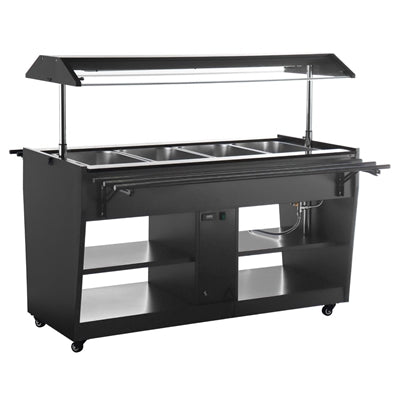 Buffalo Heated Buffet Bar Black - JA179