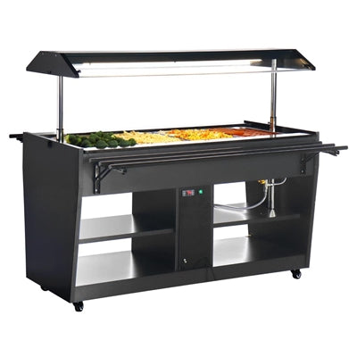 Buffalo Heated Buffet Bar Black - JA179