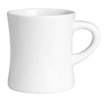 Olympia Whiteware Hollow Mugs 300ml (6 Pack) - JA349