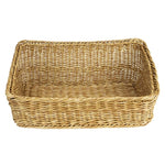 Olympia Polywicker Rectangular Display Basket Light Brown 525x385mm - JA356