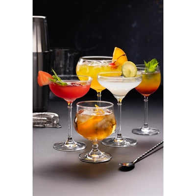 Olympia Lillie Martini Glasses 215ml (6 Pack) - JA365