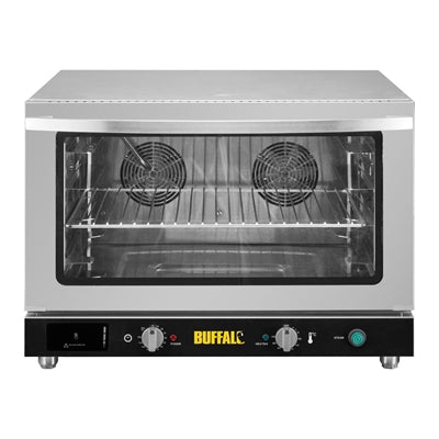 Buffalo Bakery Convection Oven with Steam 100Ltr Single Phase - JA399