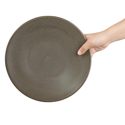 Olympia Ember Coupe Plates Mahogany 275mm (4 Pack) - JA550