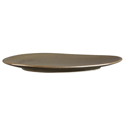 Olympia Ember Triangle Plates Mahogany 308x255mm (4 Pack) - JA556