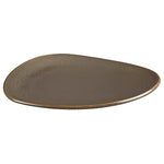 Olympia Ember Triangle Plates Mahogany 250x207mm (6 Pack) - JA558