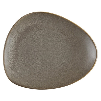 Olympia Ember Triangle Plates Mahogany 250x207mm (6 Pack) - JA558