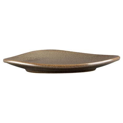 Olympia Ember Triangle Plates Mahogany 190x160mm (6 Pack) - JA559