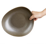 Olympia Ember Triangle Bowls Mahogany 245x220mm (4 Pack) - JA560