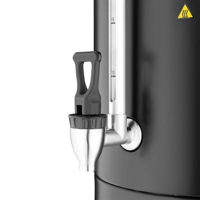 Buffalo Energy Saving Water Boiler Matt Black 30Ltr - JA863
